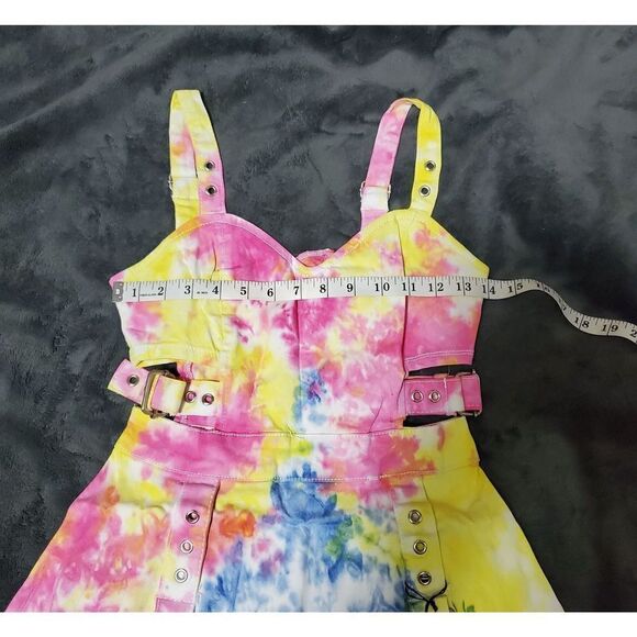 TRIPP nyc tie dyed buckle dress XS, S, M - Picture 3 of 4